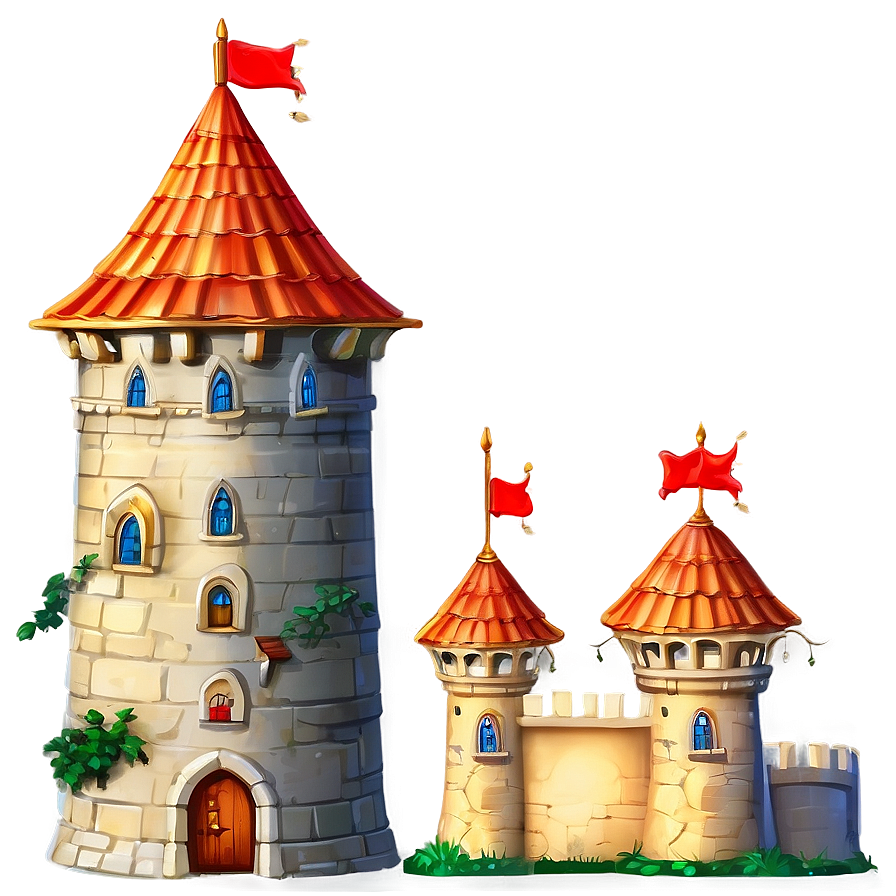 Download Fairy Tale Castle Tower Png 05242024 | Wallpapers.com