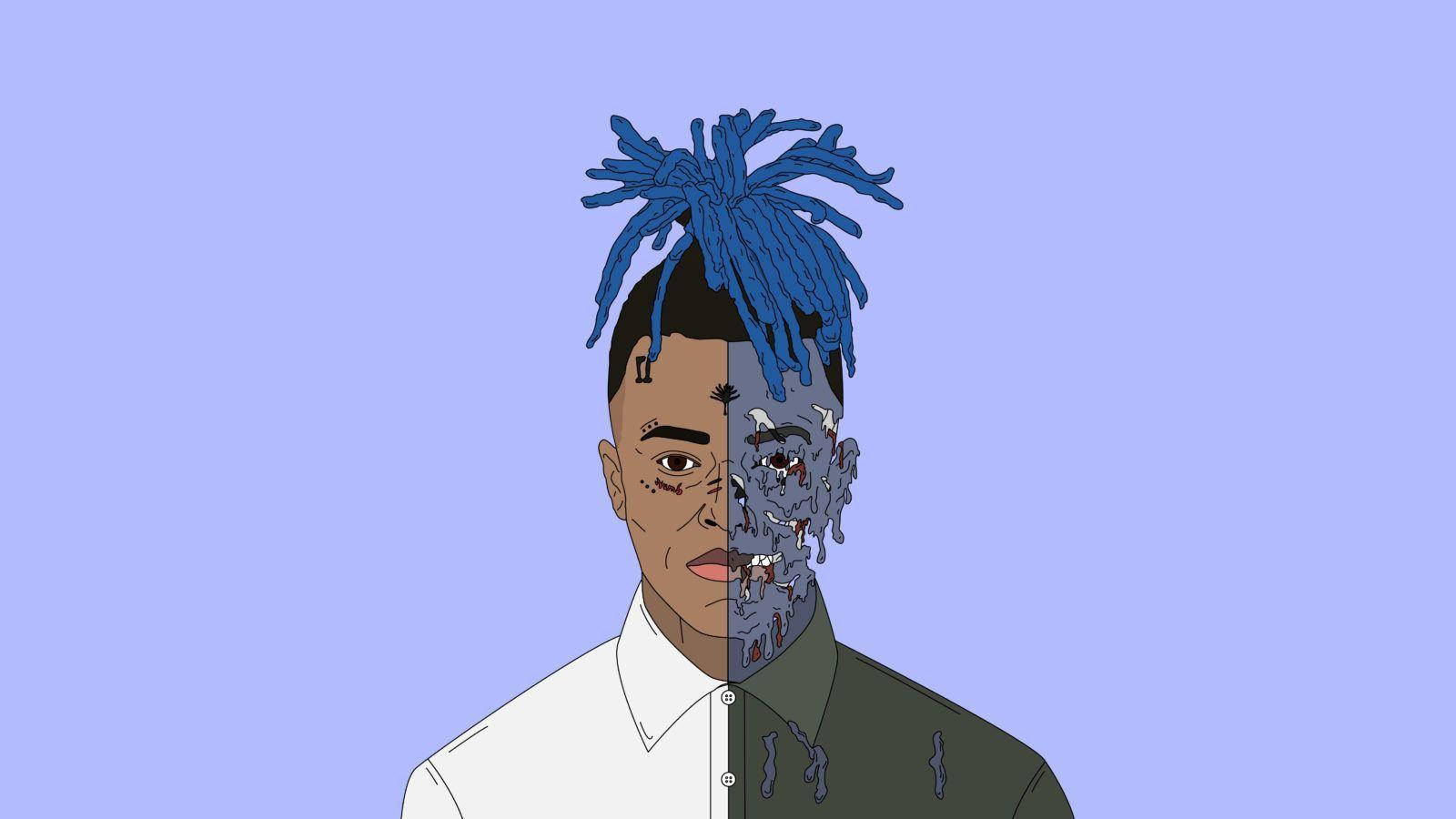 Top 999+ Xxxtentacion Cartoon Wallpaper Full HD, 4K Free to Use