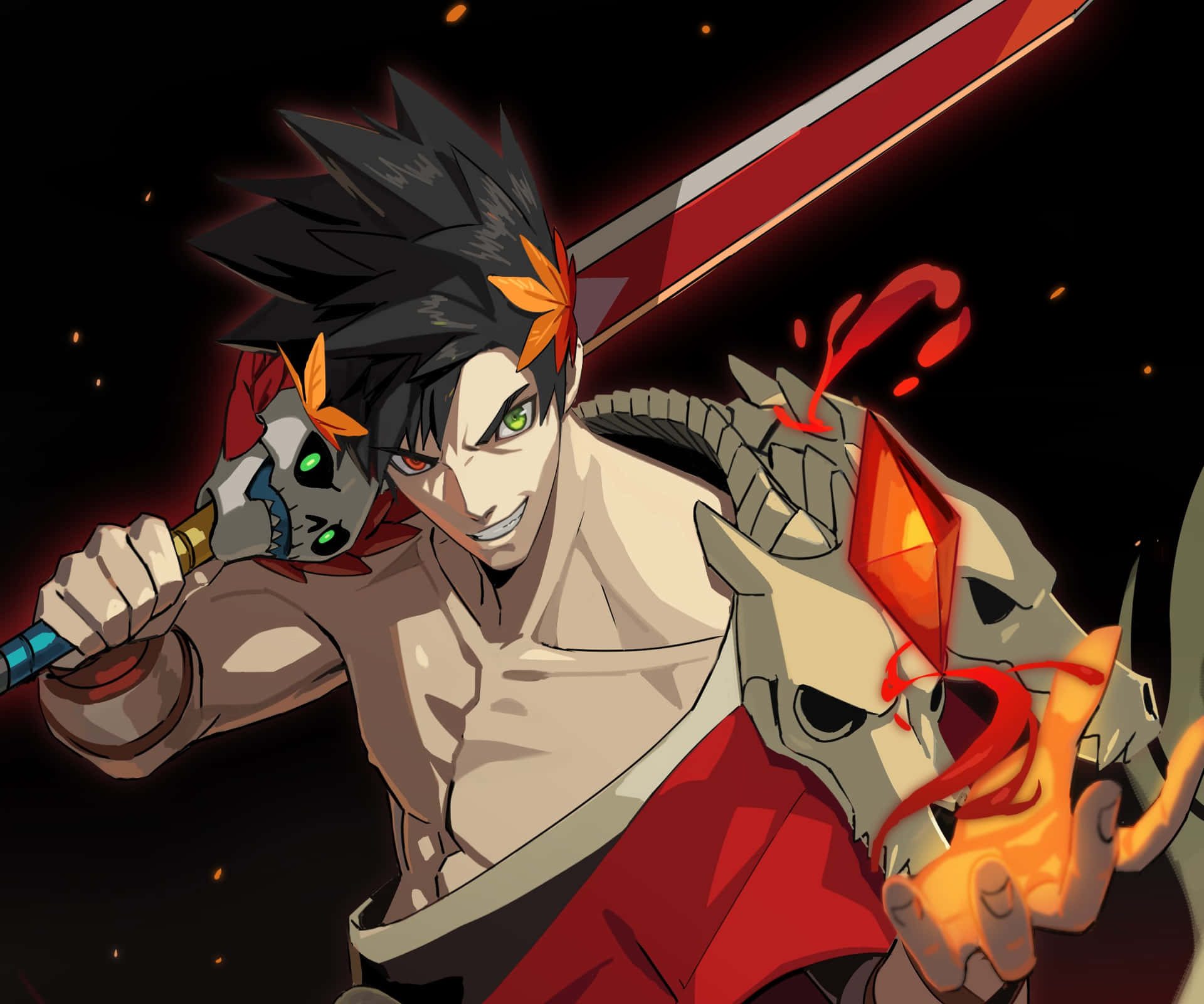 Download Hades Game Hero Zagreus Wallpaper | Wallpapers.com