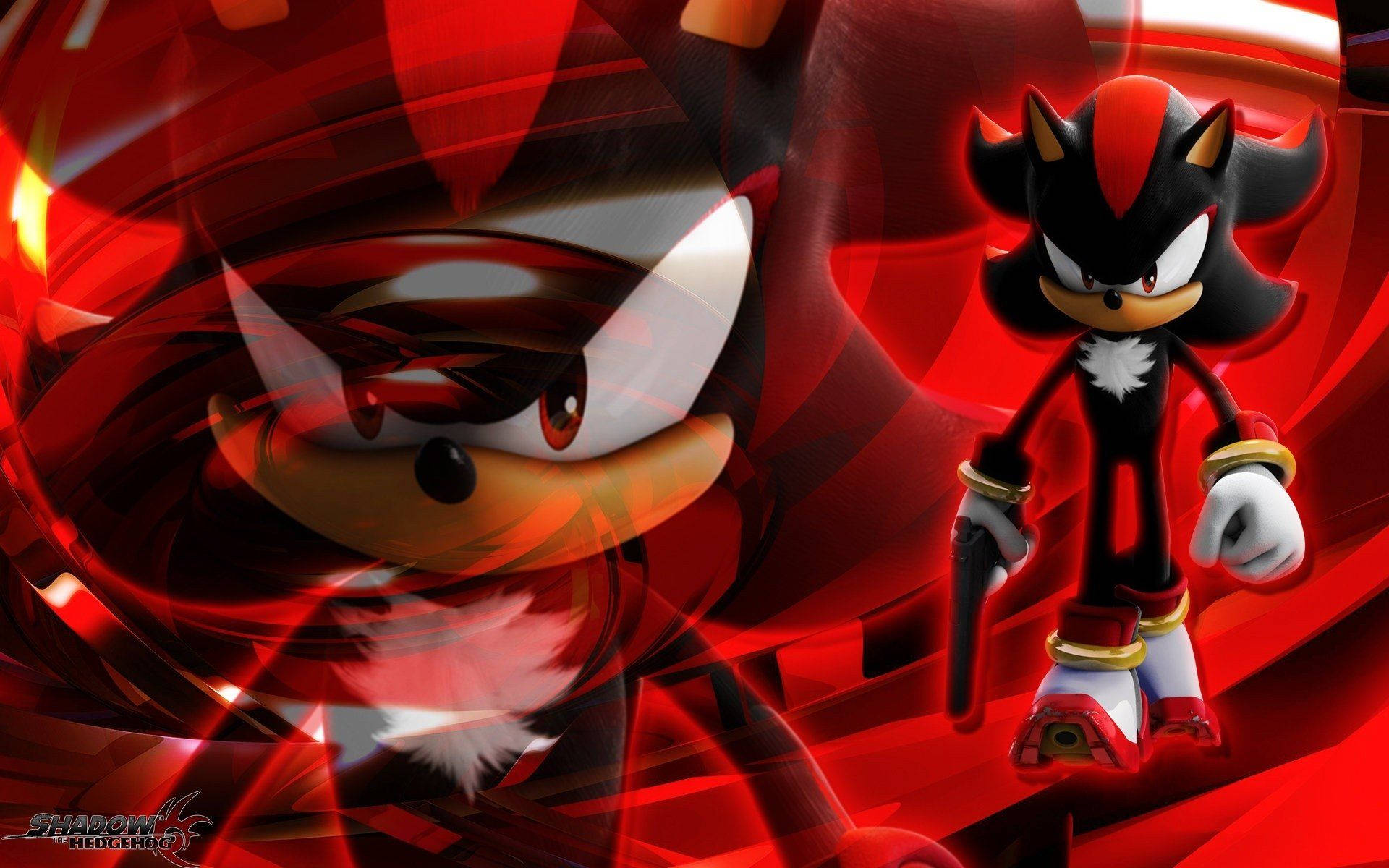 Impressive Shadow The Hedgehog PFP Cartoon Character Wallpaper