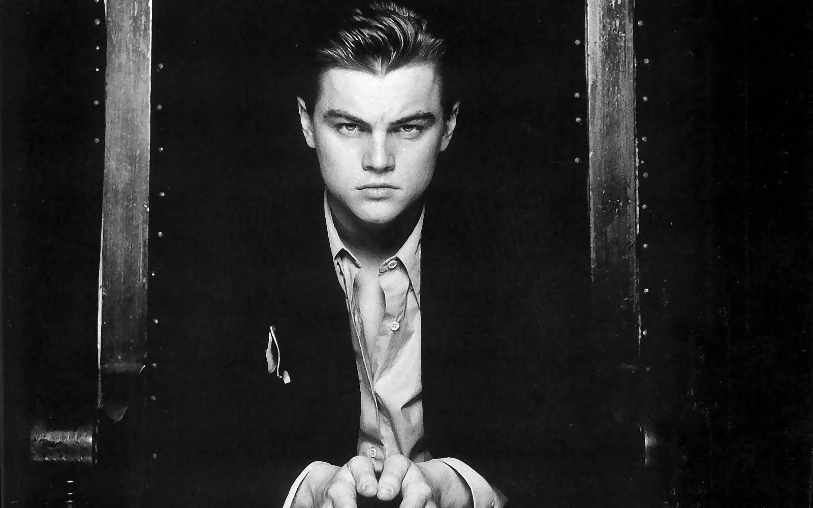 Leonardo DiCaprio Intense Gaze Wallpaper