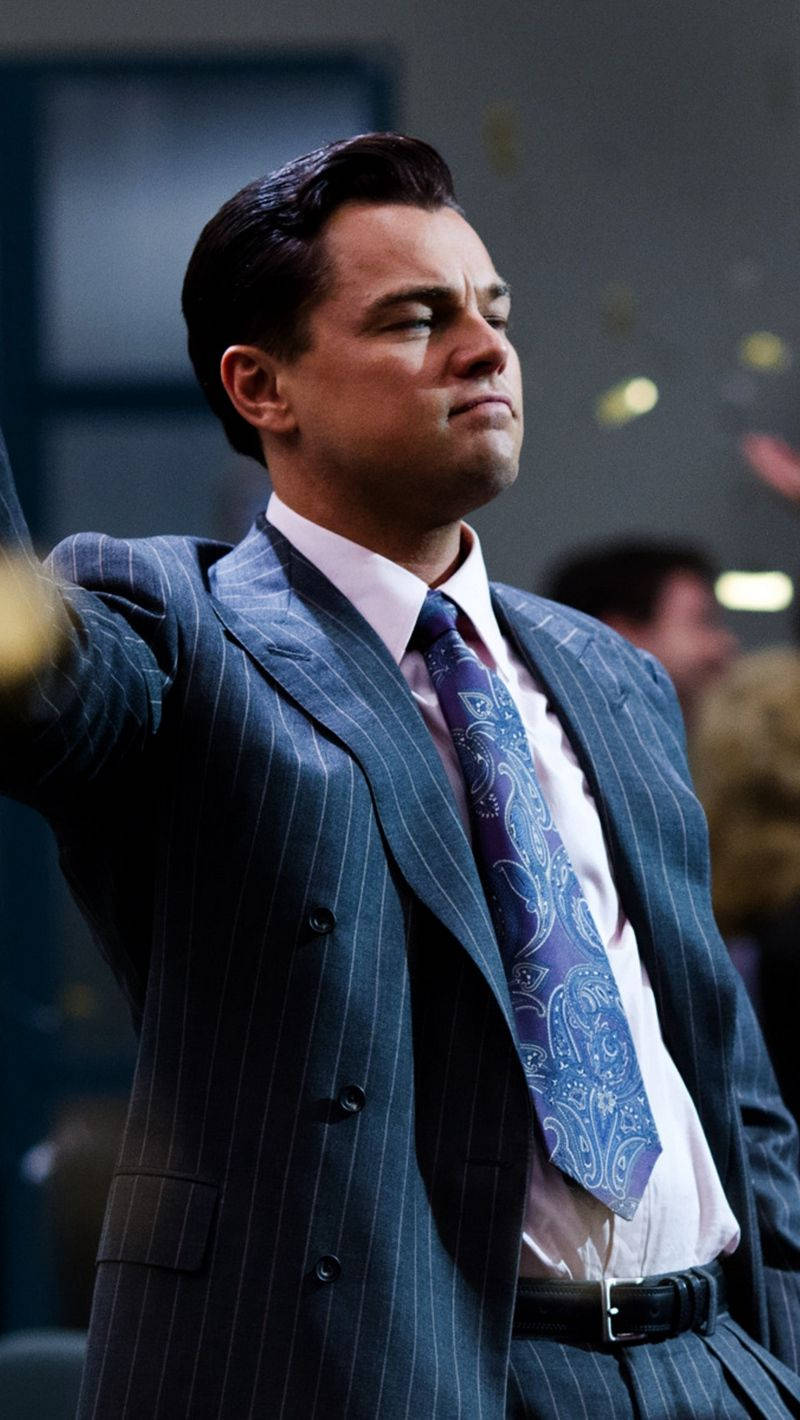 Leonardo DiCaprio Wolf Of Wall Street Wallpaper