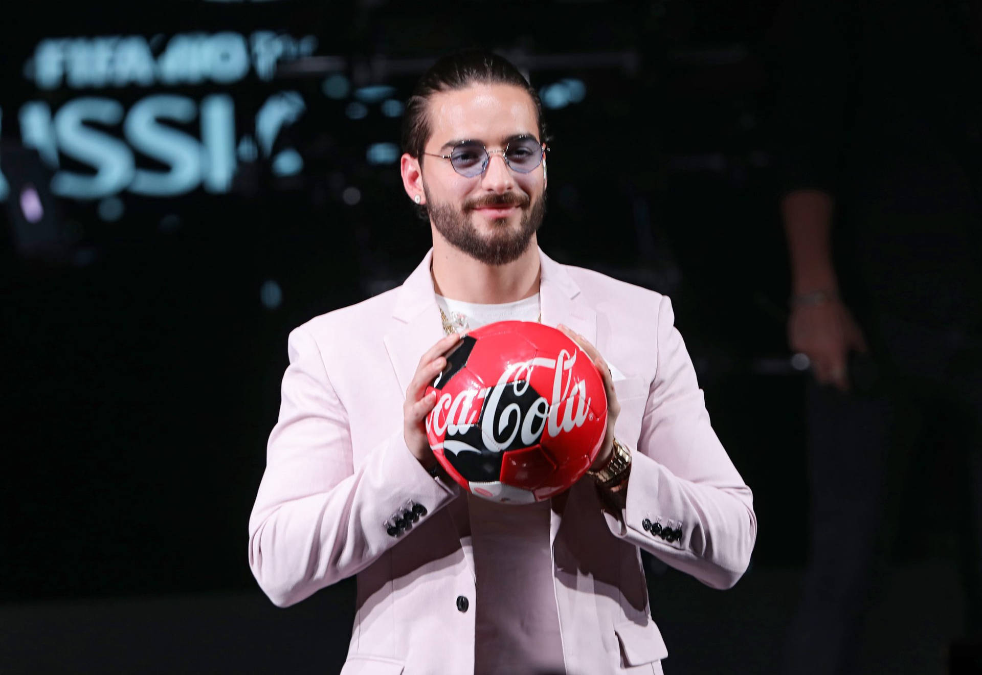 Maluma Coca-Cola FIFA World Cup Wallpaper