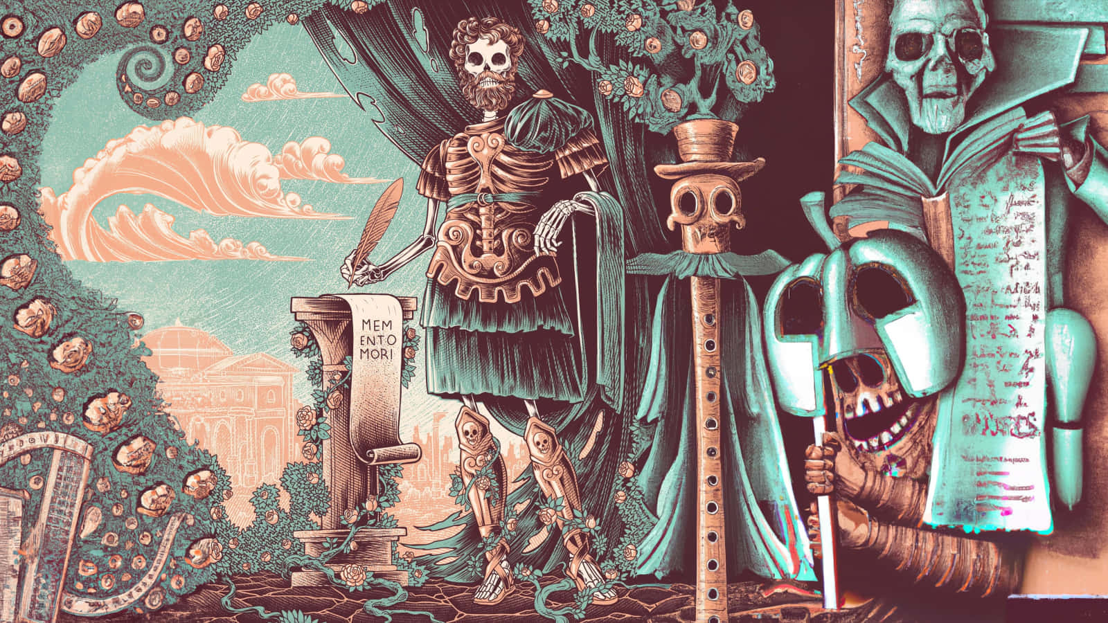 [100+] Fondos de fotos de Memento Mori | Wallpapers.com