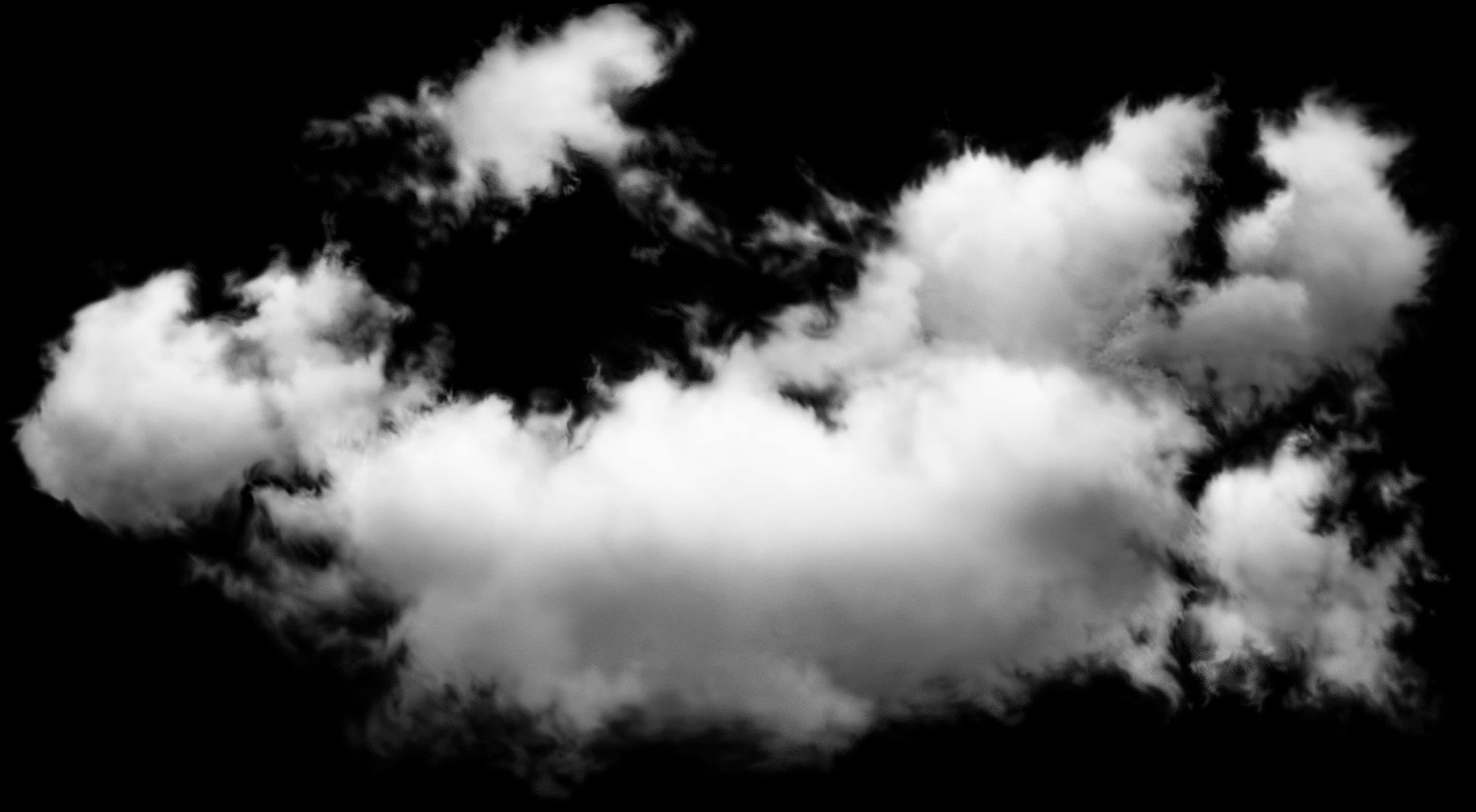 Download Monochrome_ Cloud_ Formations | Wallpapers.com