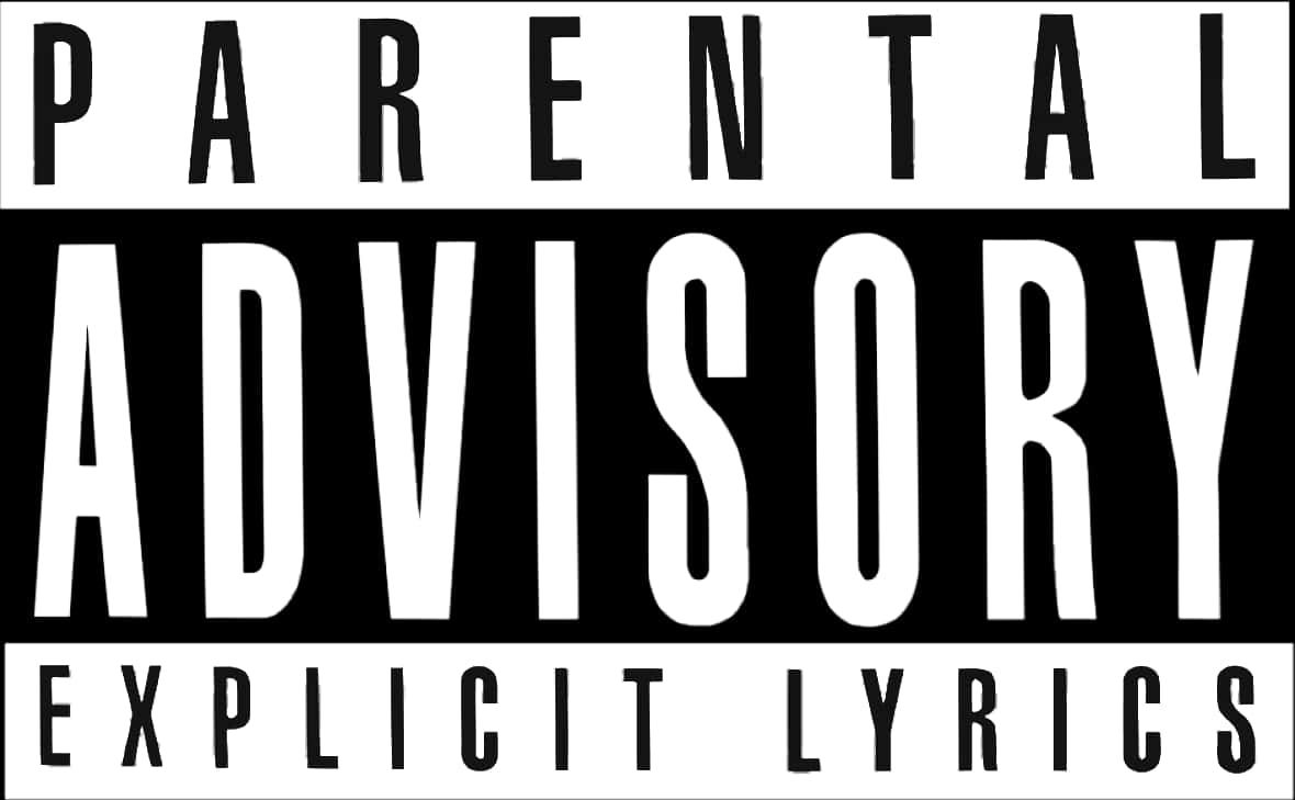 Download Parental Advisory Explicit Lyrics Label | Wallpapers.com