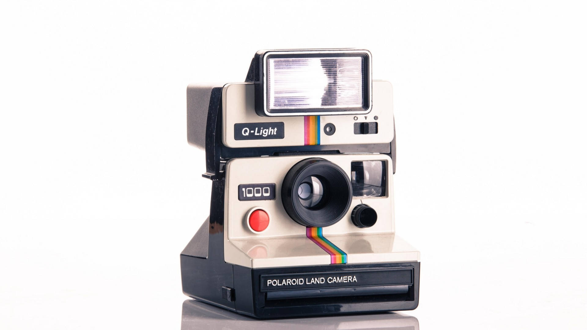 Polaroid Camera White Body Wallpaper