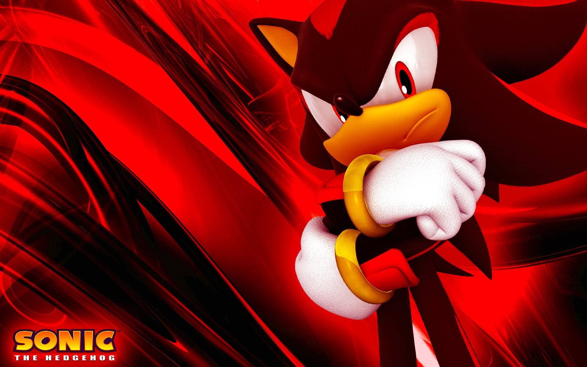 Red Aesthetic Shadow The Hedgehog PFP Wallpaper