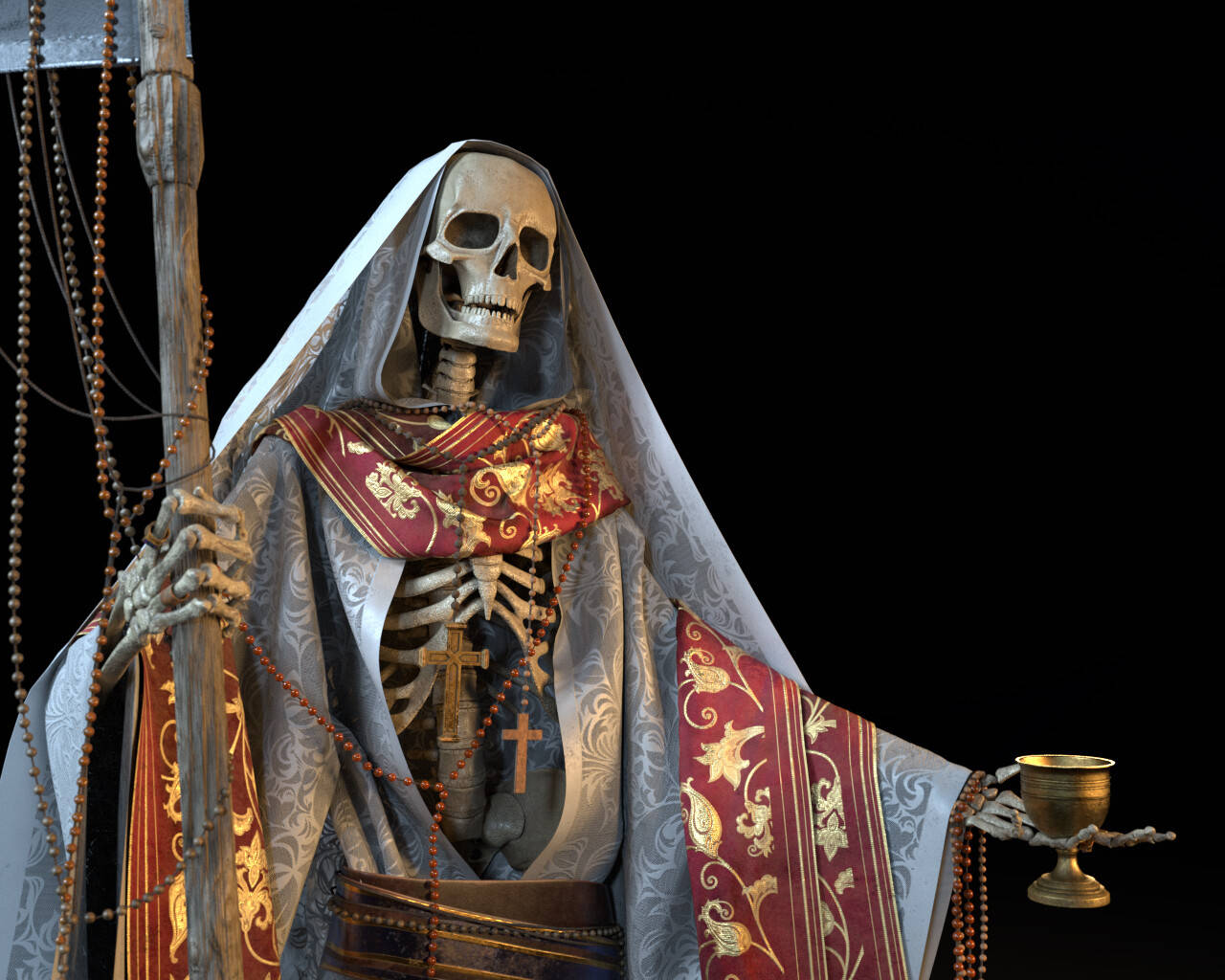 Santa Muerte Desktop Wallpapers  Wallpaper Cave