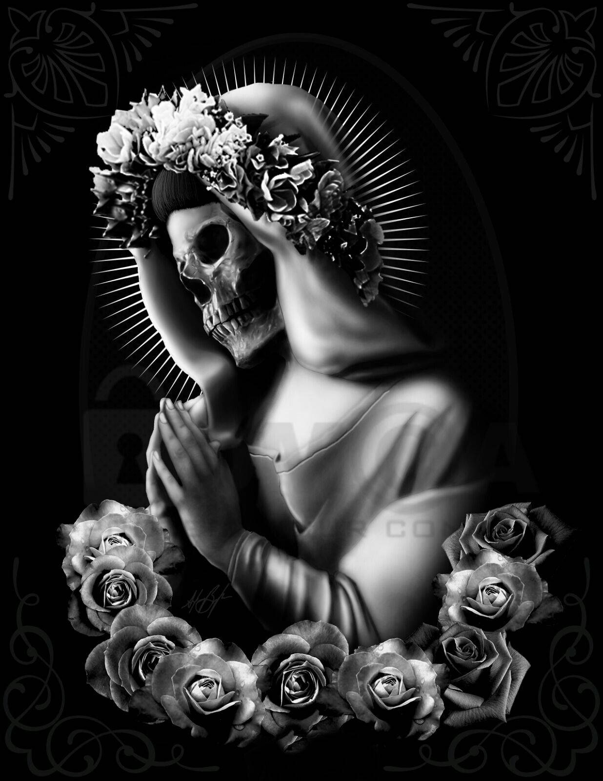 Santa muerte saint death HD phone wallpaper  Peakpx