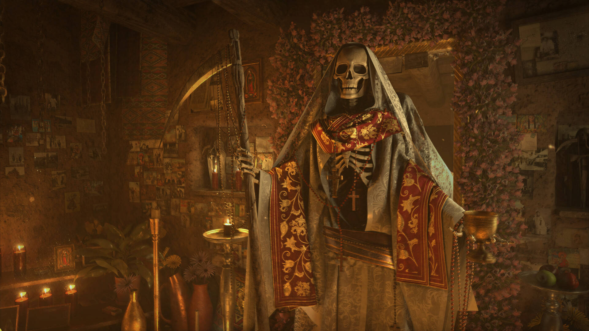 Santa Muerte Wallpapers  Top Free Santa Muerte Backgrounds   WallpaperAccess