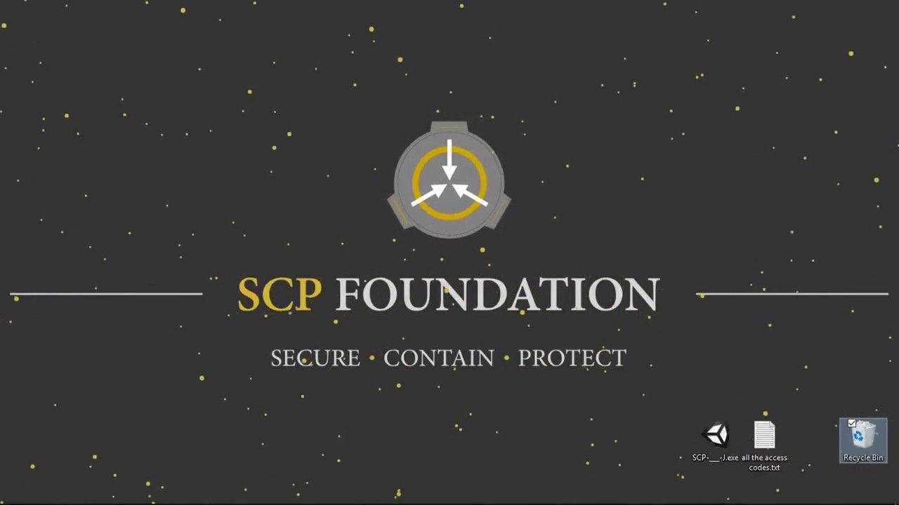 SCP Digital Poster Gray Backdrop Wallpaper