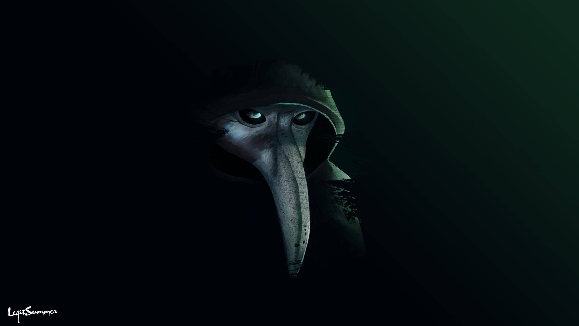 SCP Plague Doctor Poster Art Wallpaper