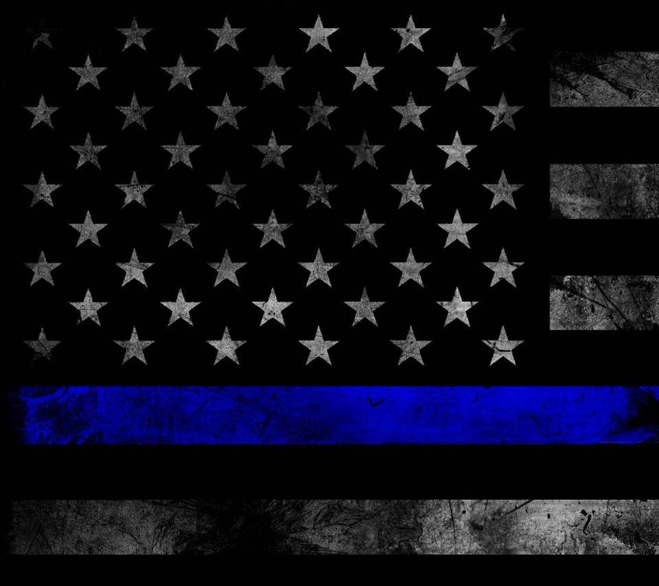 A symbol of police solidarity and sacrifice. Wallpaper