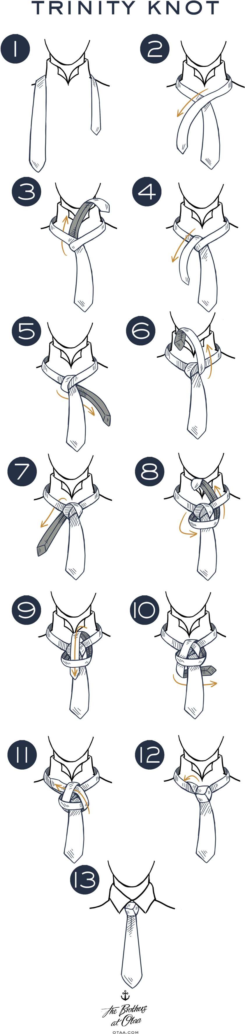 Download Trinity Knot Tying Guide | Wallpapers.com