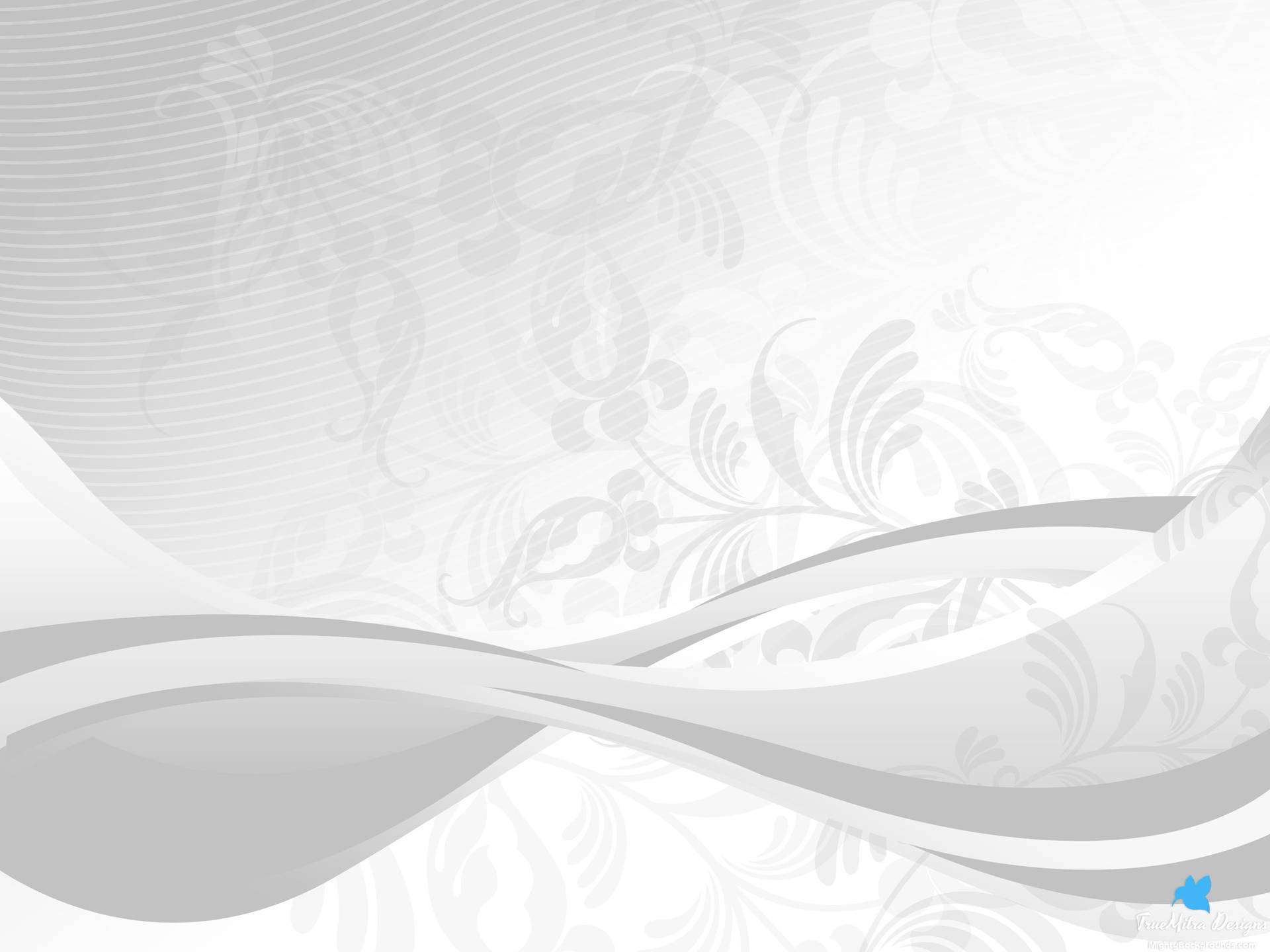 Vector White Abstract Art Wallpaper