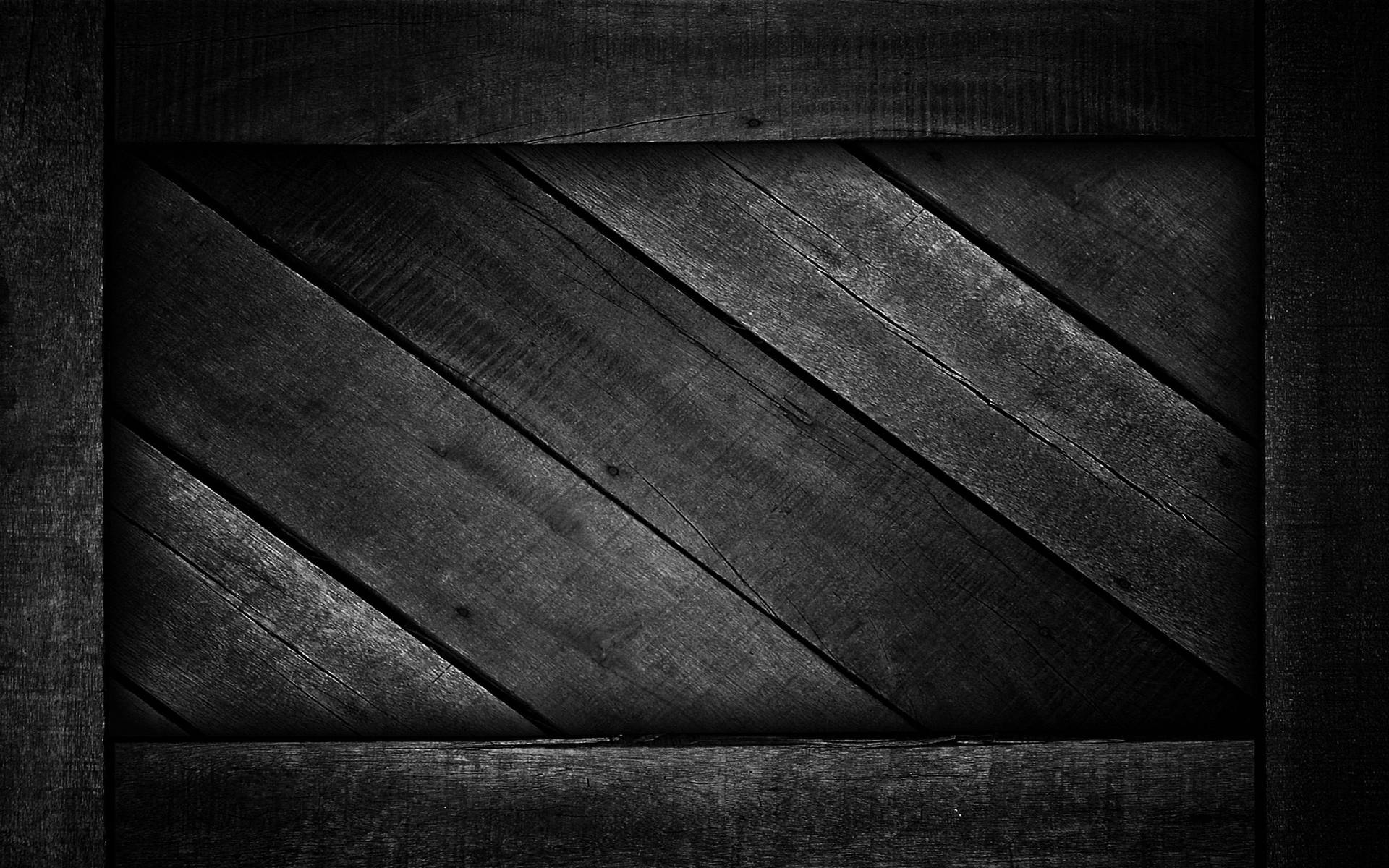 Superficiede Madera En 3d En Negro Fondo de pantalla