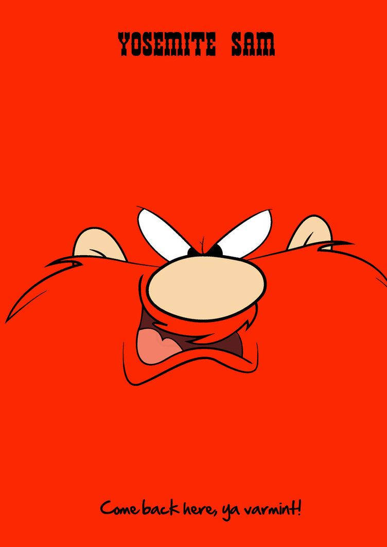 Yosemite Sam Red Mobile Wallpaper