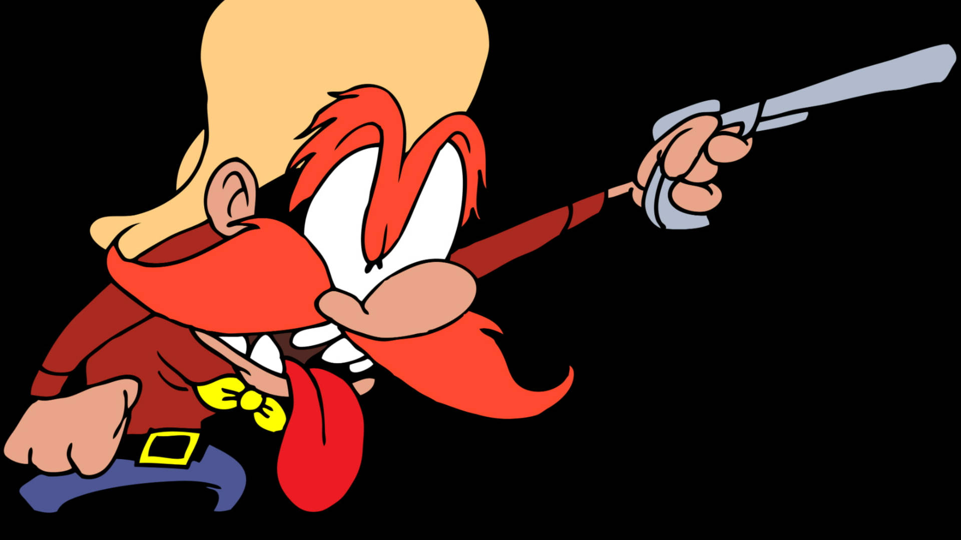 Yosemite Sam With Gun Wallpaper