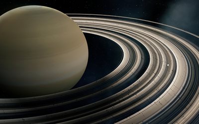 4k, saturno, galaxia, anillos, asteroides, planetas, ciencia ficción, nebulosa, nasa, planetas 3d