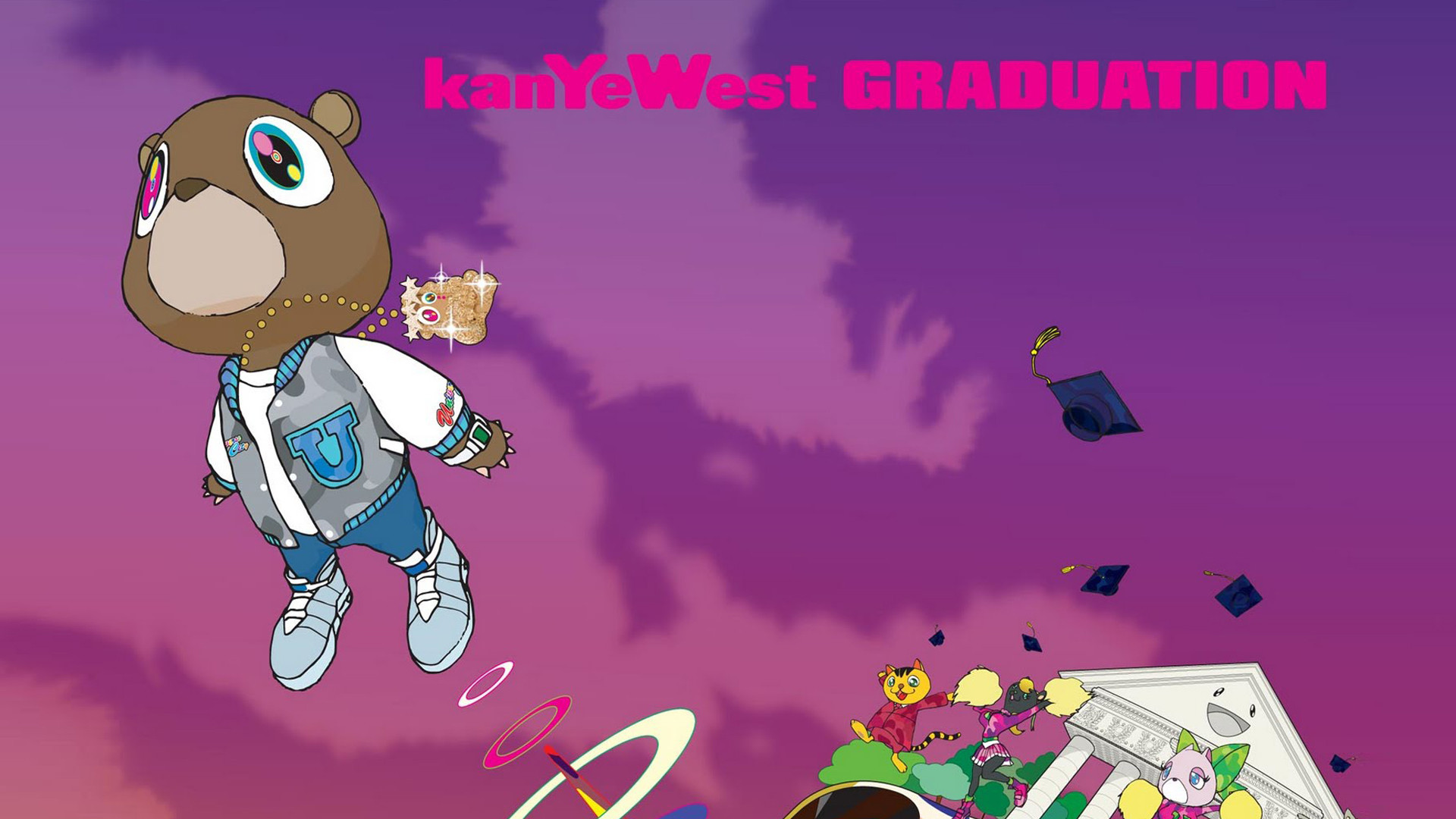 Kanye West Graduation  Kanye west graduation Kanye west graduation  bear Kanye west wallpaper