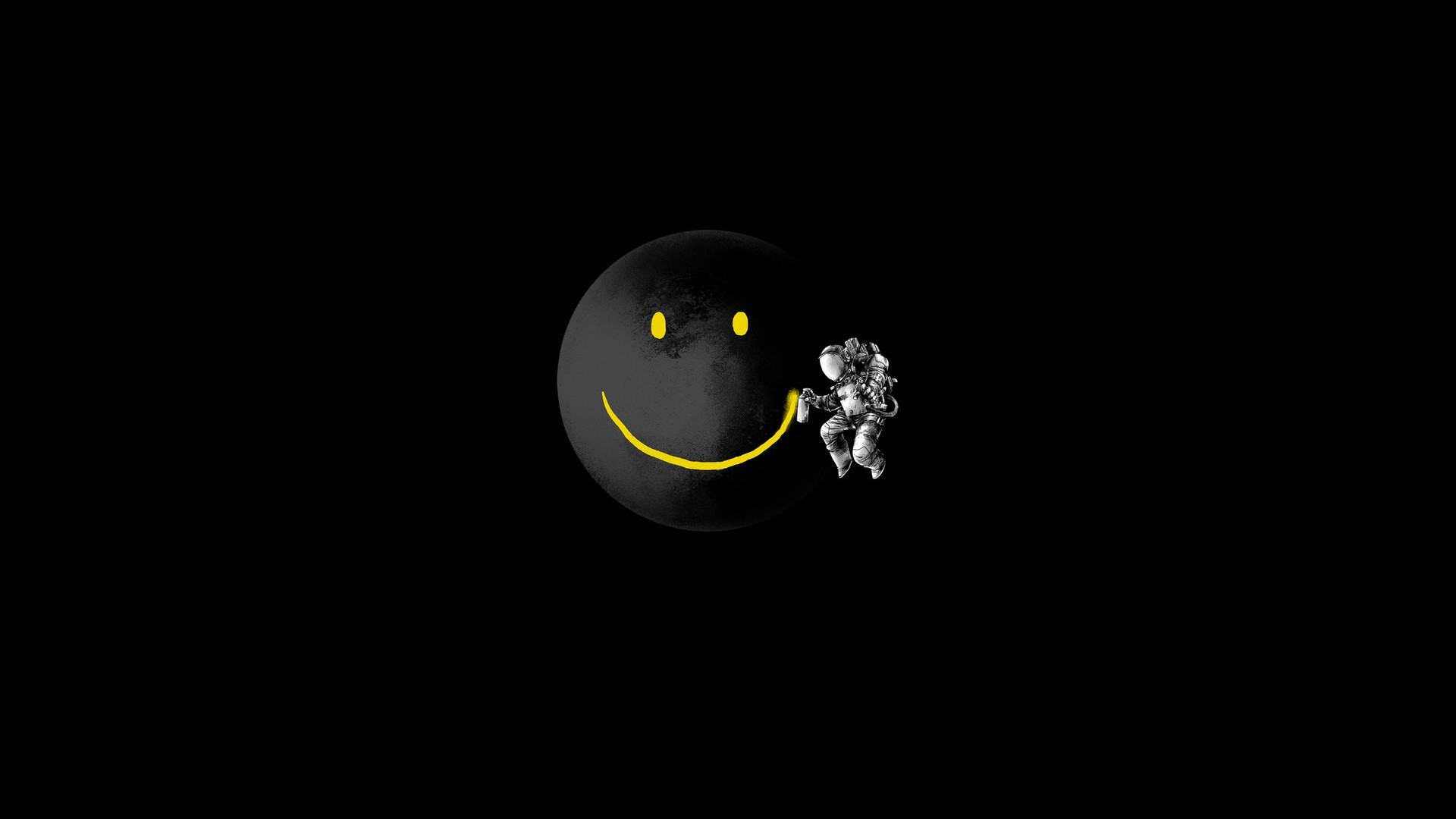 Smiley Face Black Background 36 Pictures