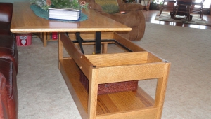 Pop Up Coffee Table Desk