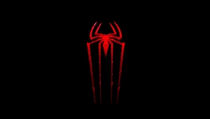 Black Spider Man Logo