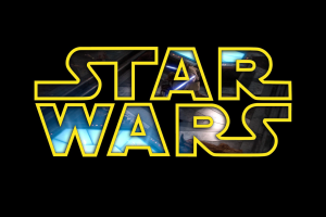 Star Wars, Typography, Black Background