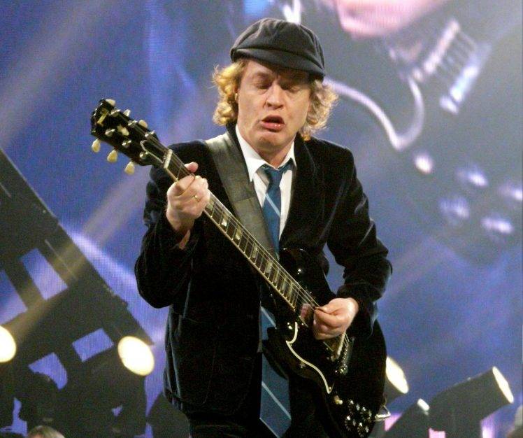 AC DC, Angus Young HD Wallpaper Desktop Background