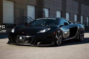 car, McLaren MC4 12C, Supercars, Black Cars