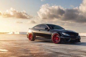 Mercedes Benz, C63 AMG, Car, Rims