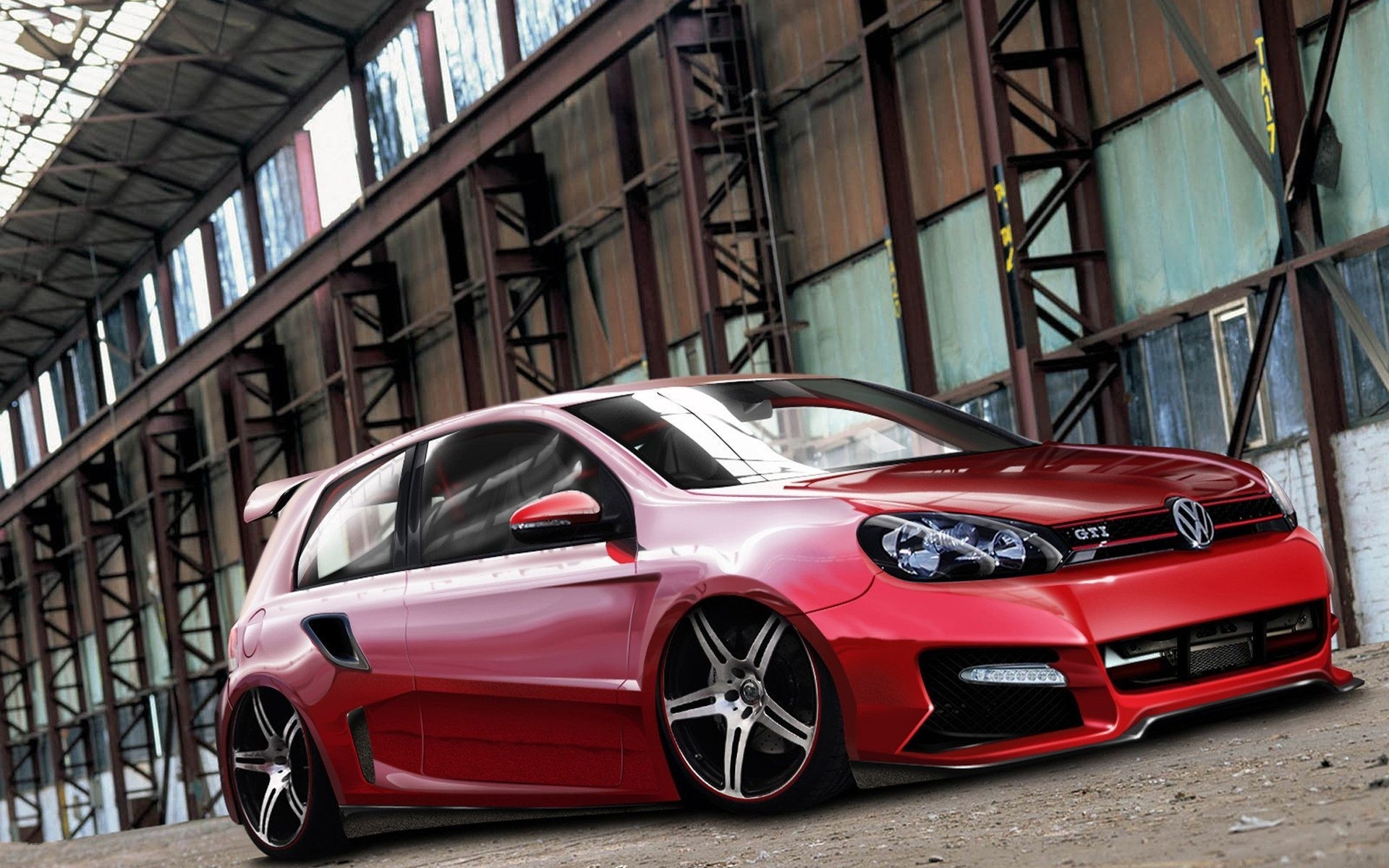 2011 Volkswagen Golf R - Swedish Stance - Design Corral