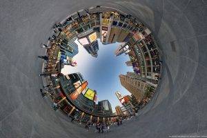 cityscape, City, Panoramic Sphere