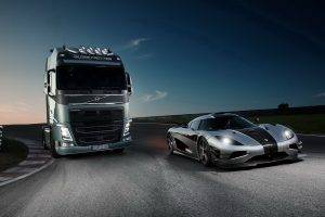 car, Sweden, Volvo, Koenigsegg, Koenigsegg Agera, Lorry