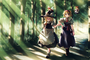 Touhou, Kirisame Marisa, Alice Margatroid