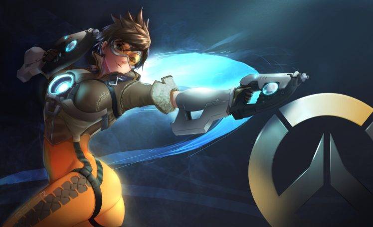 Overwatch, Tracer (Overwatch) HD Wallpaper Desktop Background