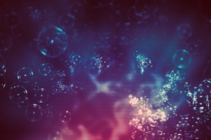 digital art, Bubbles