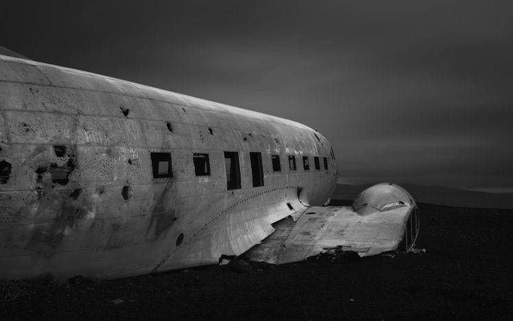 photography, Abandoned, Crash, Airplane, Sky HD Wallpaper Desktop Background