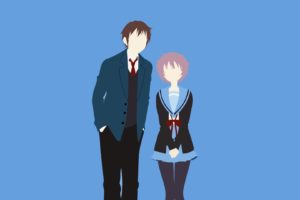 Nagato Yuki chan no Shoushitsu, Nagato Yuki, Kyon