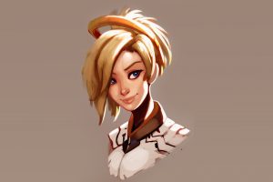 video games, Overwatch, Mercy (Overwatch)