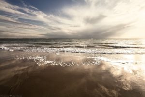 beaches, Clouds, Ocean, Sea, Seascapes, Nature, Sky, Waves