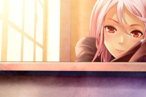 red, Eyes, Smiling, Blush, Anime, Anime, Girls, Guilty, Crown, Yuzuriha, Inori