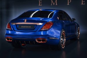 , 2016, Scaldarsi, Emperor, Mercedes, S600, Blue, Cars, Modified