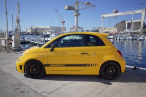 abarth, 595, Competizione, Fiat, 2016, Yellow