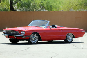 1966, Ford, Thunderbird, Convertible, 76a, Classic, Luxury