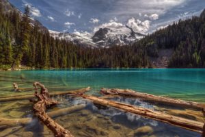 mountains, Clouds, Landscapes, Nature, Lakes