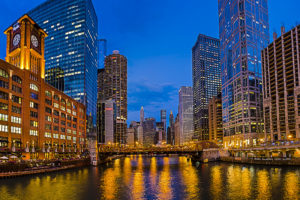 usa, Chicago, La, Salle, Street, Bridge, New, Eastside, Illinois