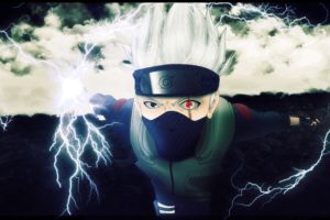 naruto , Shippuden, Sharingan, Anime, Kakashi, Hatake, Chidori