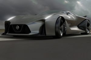 nissan, 2020, Vision, Gran turismo, Concept, Car, Supercar, Game, Wallpaper, Vehicle, 4000×3000,  3